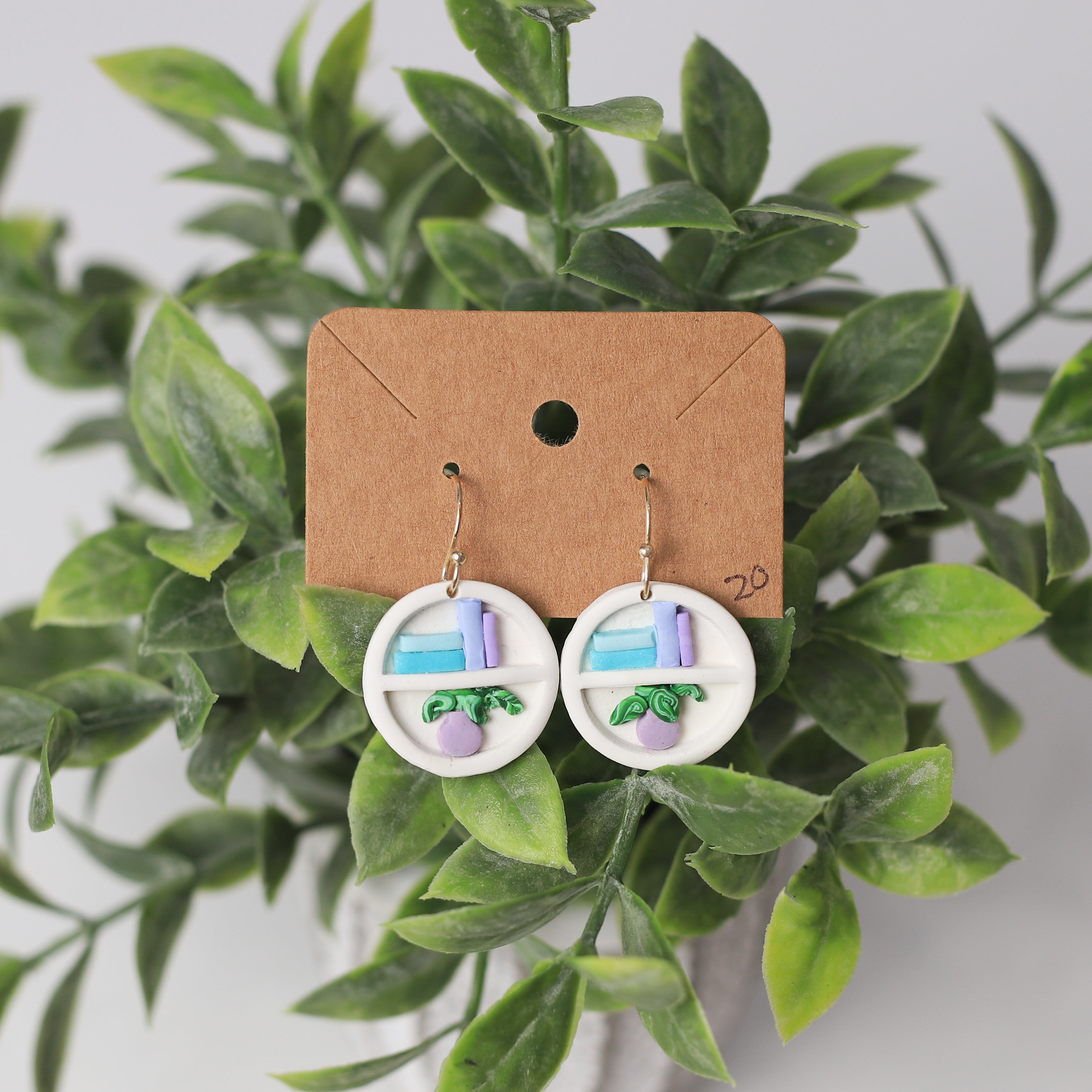 Little Library in Blue Pastels