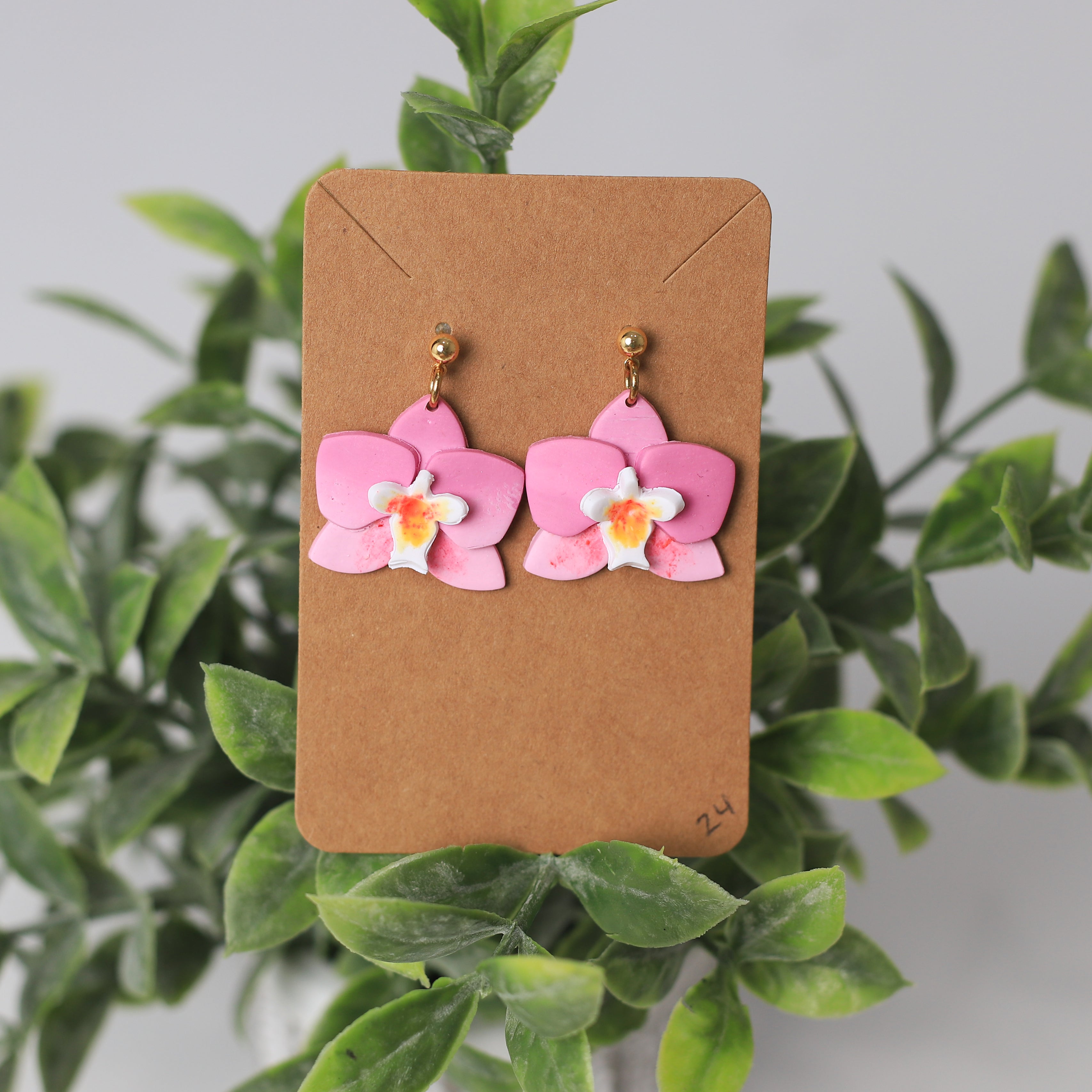 Orchid Earrings