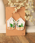 Birdcage Terrarium Earrings